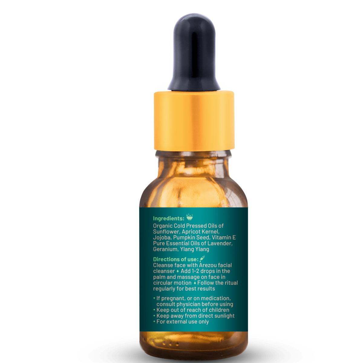 Anti Ageing Face Oil 15ml Back 2