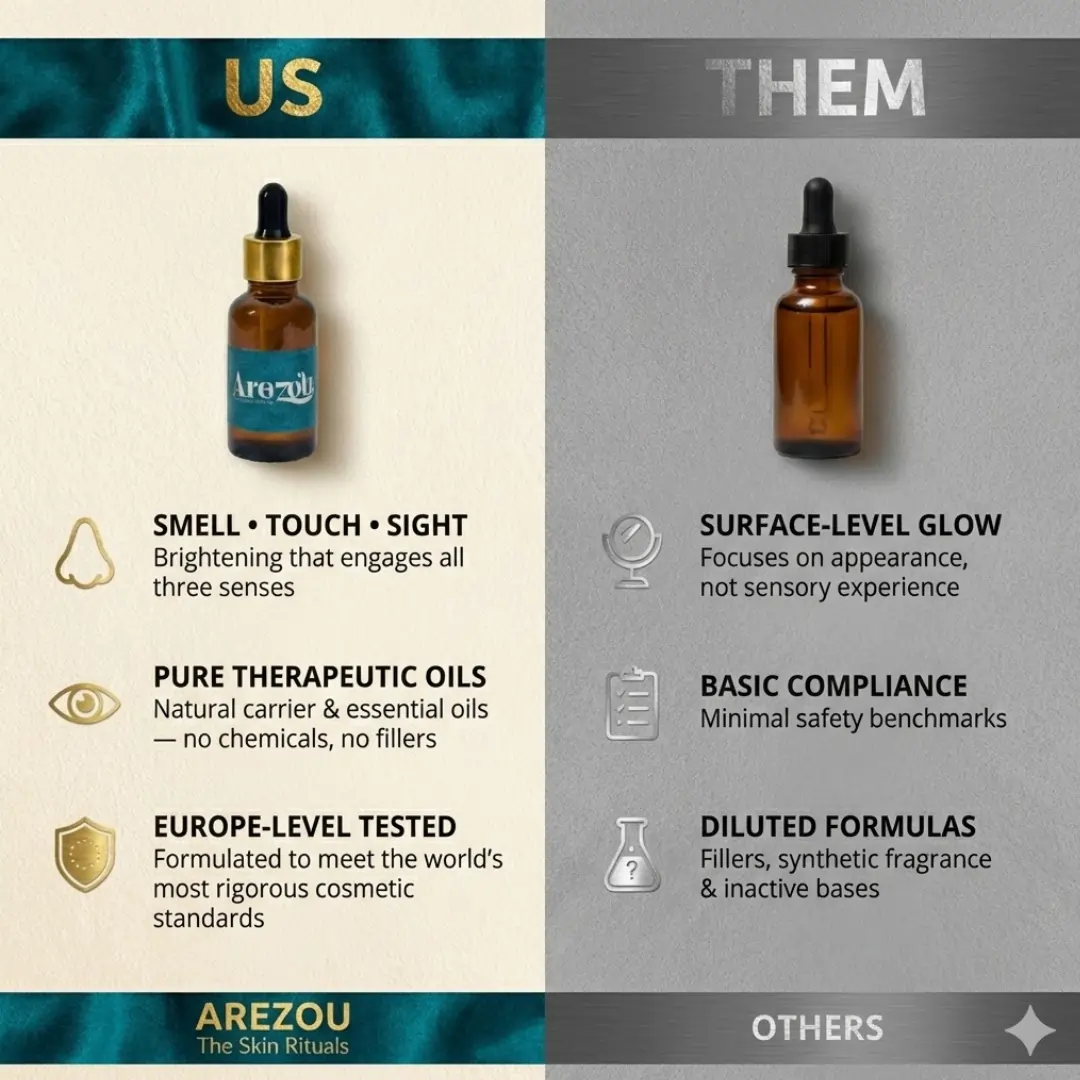 natural face oil vs others