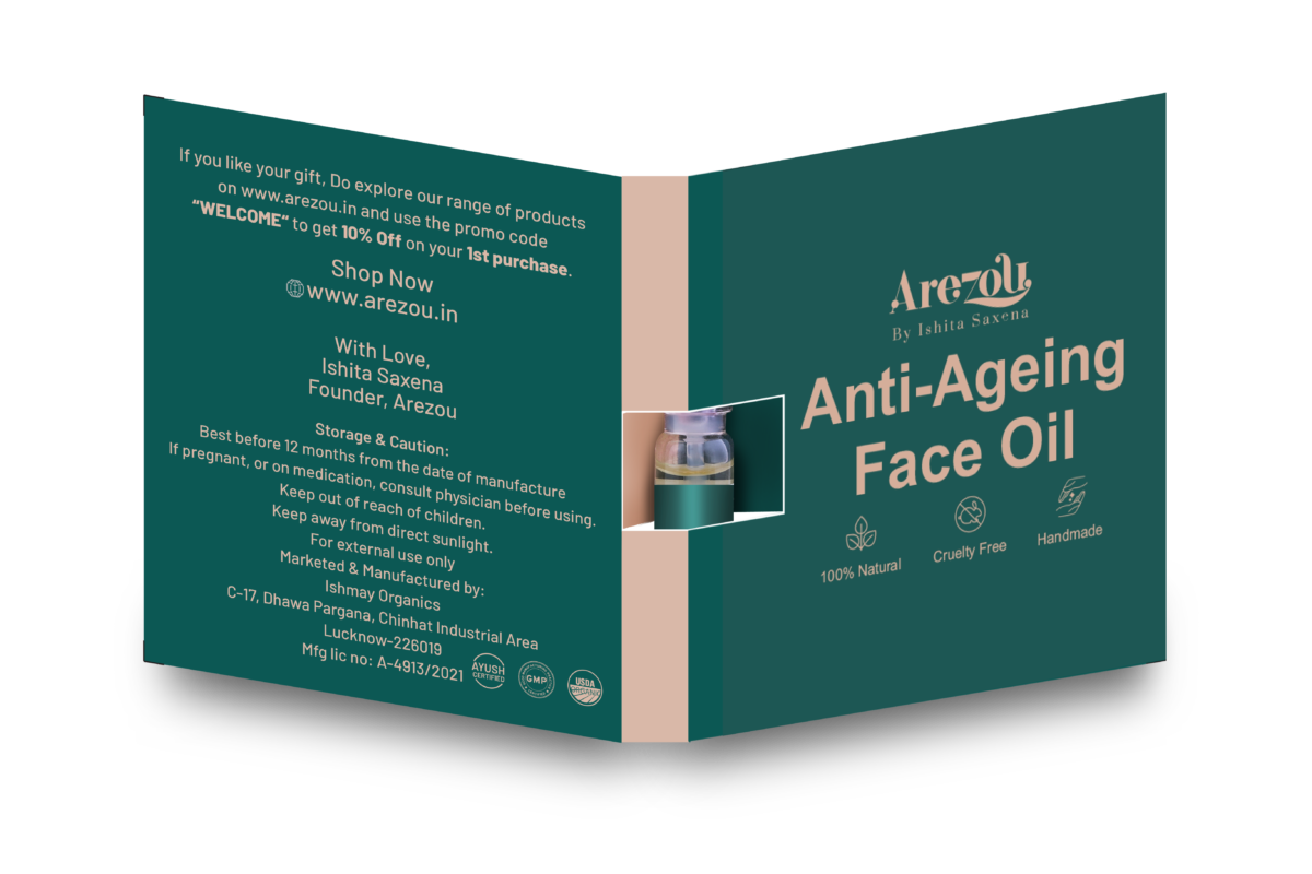 Anti Ageing Face Oil outside